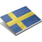 Sweden Flag Distressed Surface Book Skin